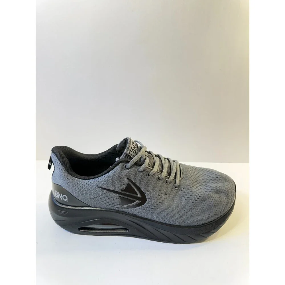 BNQ Mens Sneakers Black Greay Running Shoes US 11